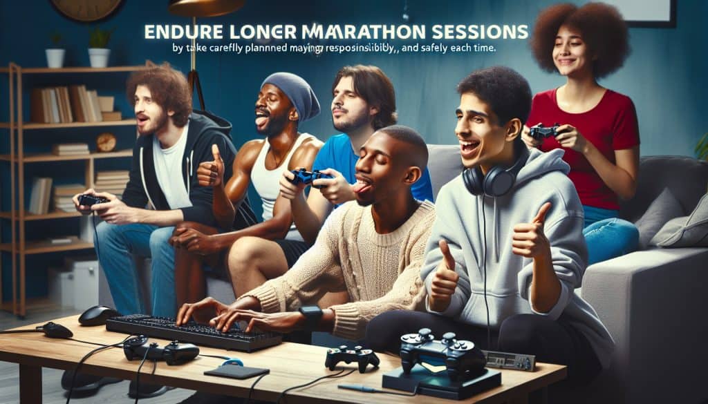 Kako igrati odgovorno tijekom maratonskih sesija